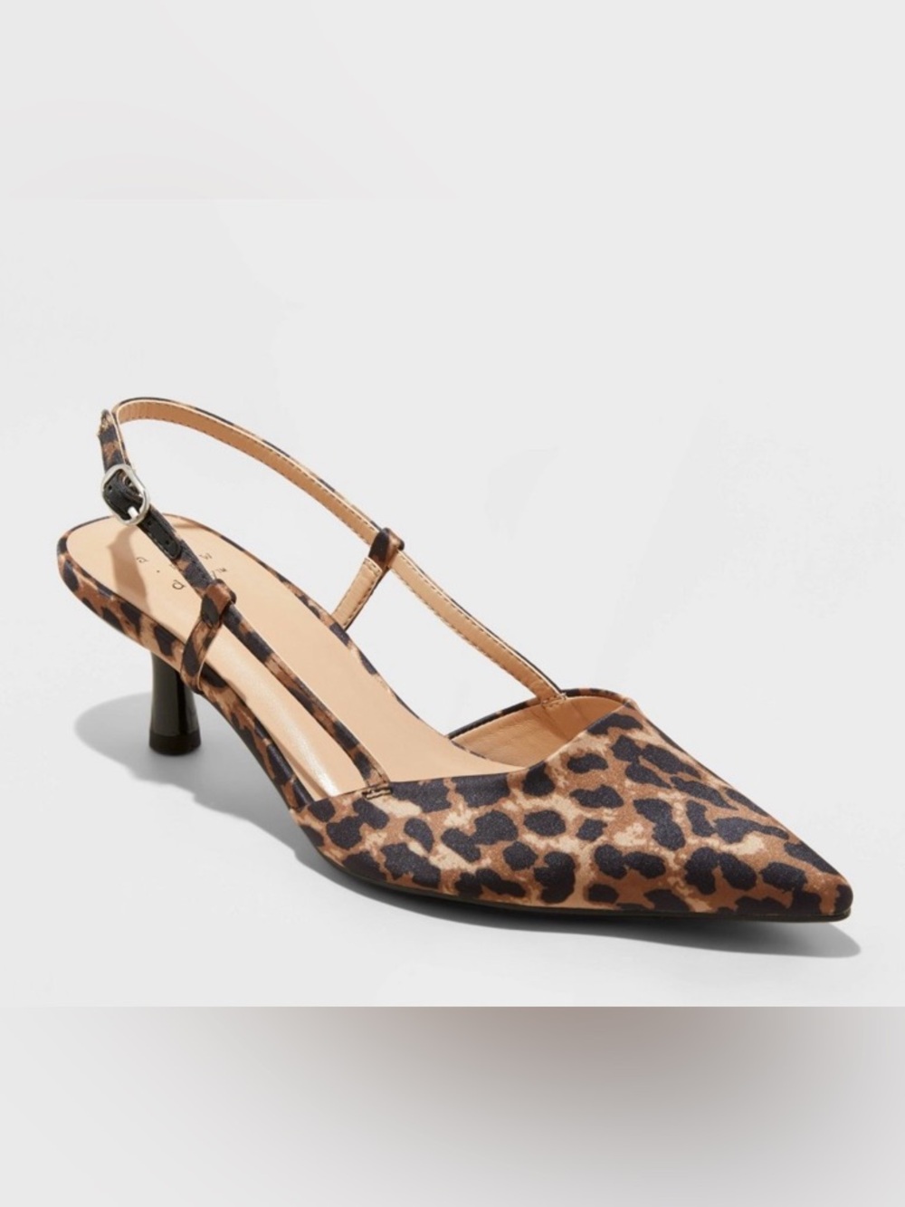 A New Day Leopard Kitten Heel